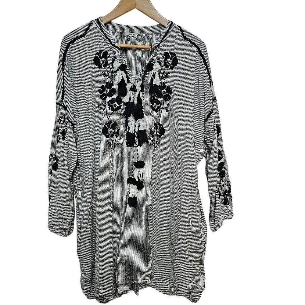 St Roche willow embroidered dress